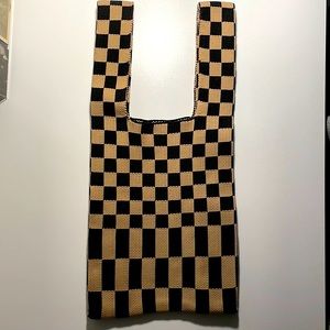 Brand new DEHOME checked tote - laptop bag